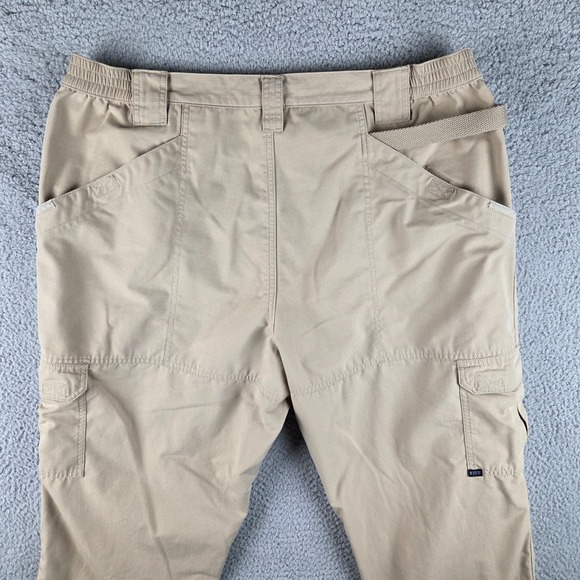5.11 Tactical Taclite Pro Pants Mens 42x32 (39x31) Tan 74273 Regular Ripstop - Picture 13 of 14